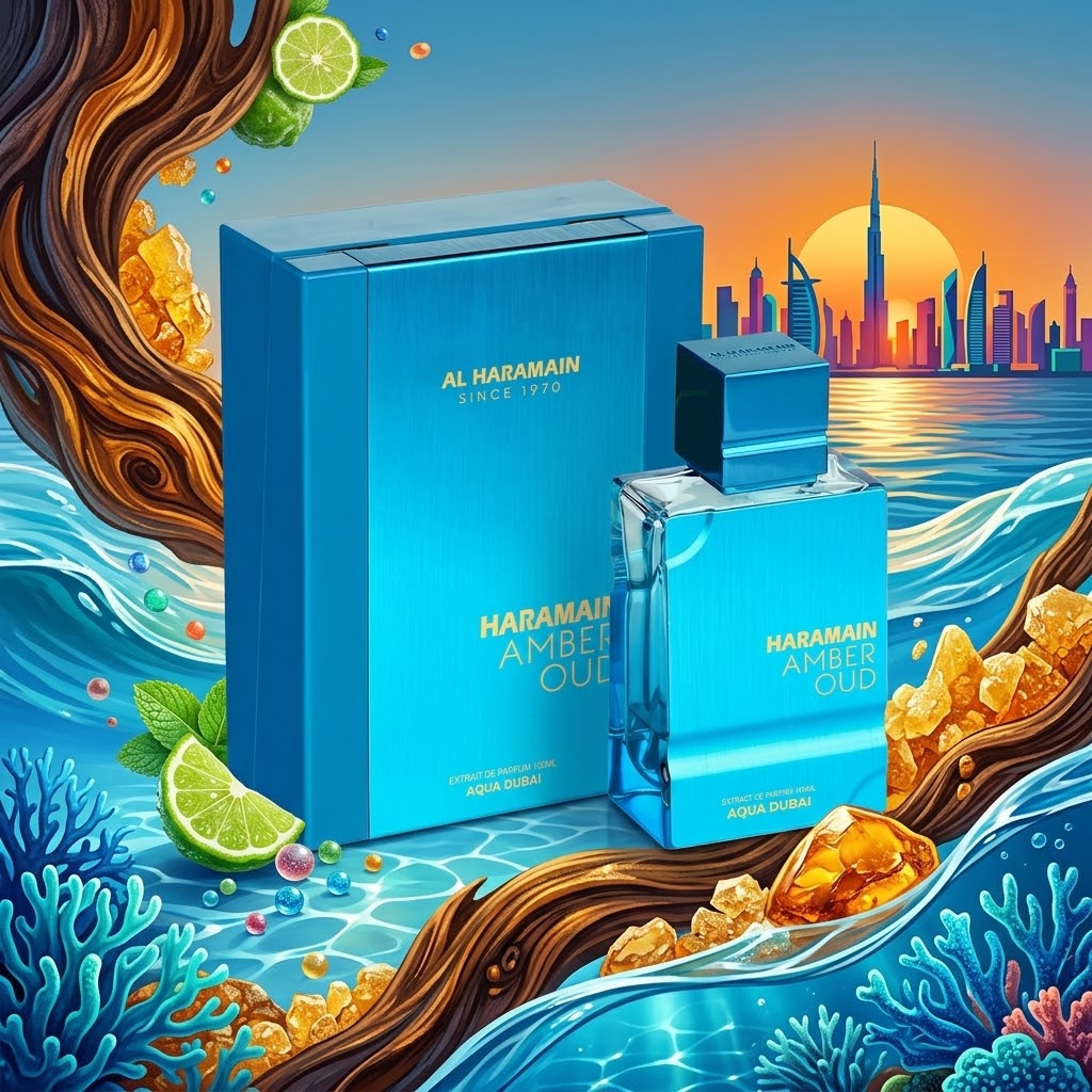 Amber Oud Aqua Dubai by Al Haramain